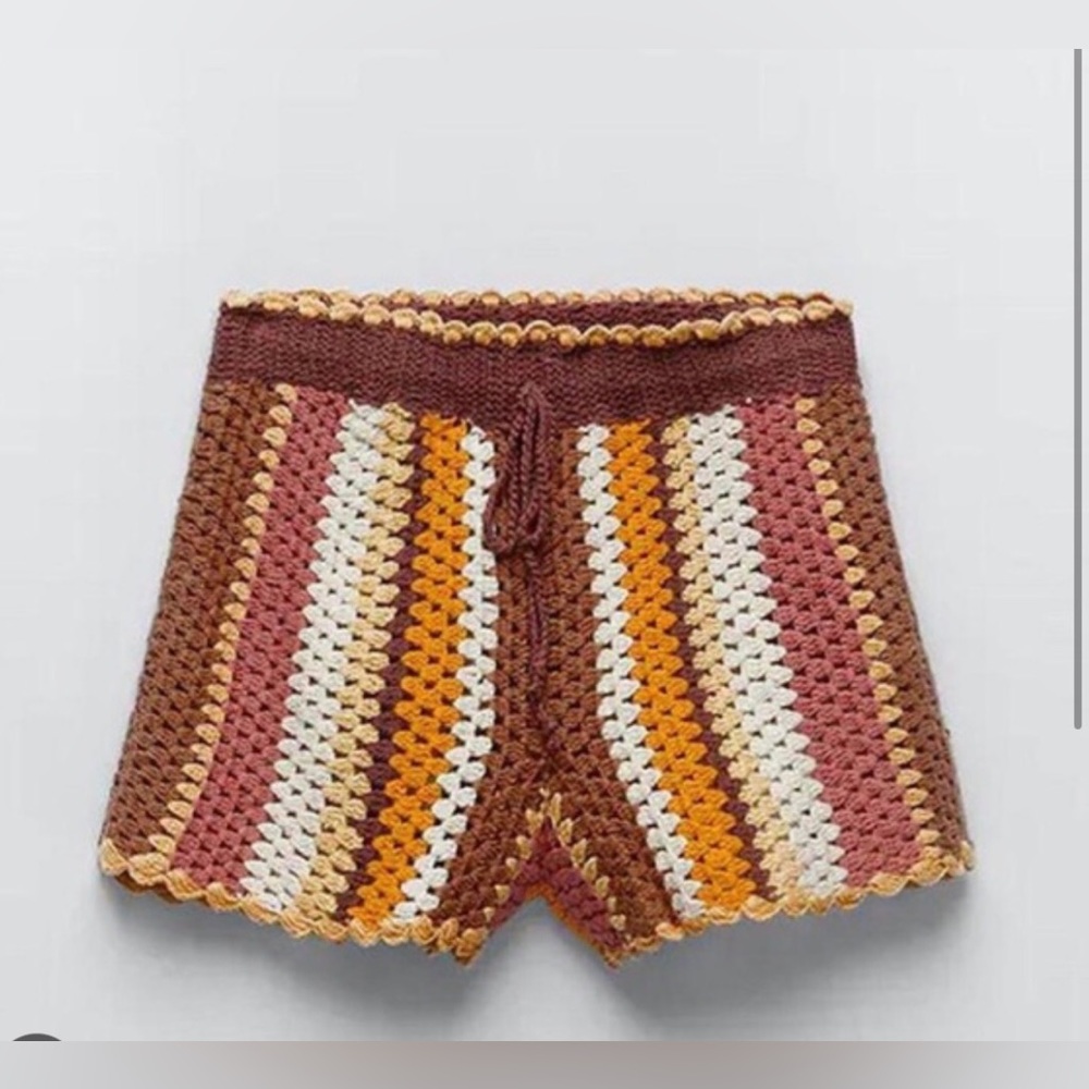 Zara crochet shorts - NWOT